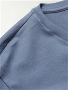 Hanro - Living Cotton-Jersey T-Shirt - Blue