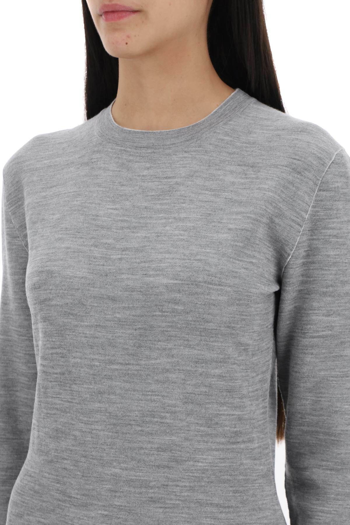 FENDI reversible knit dress in seven Grey Fendi