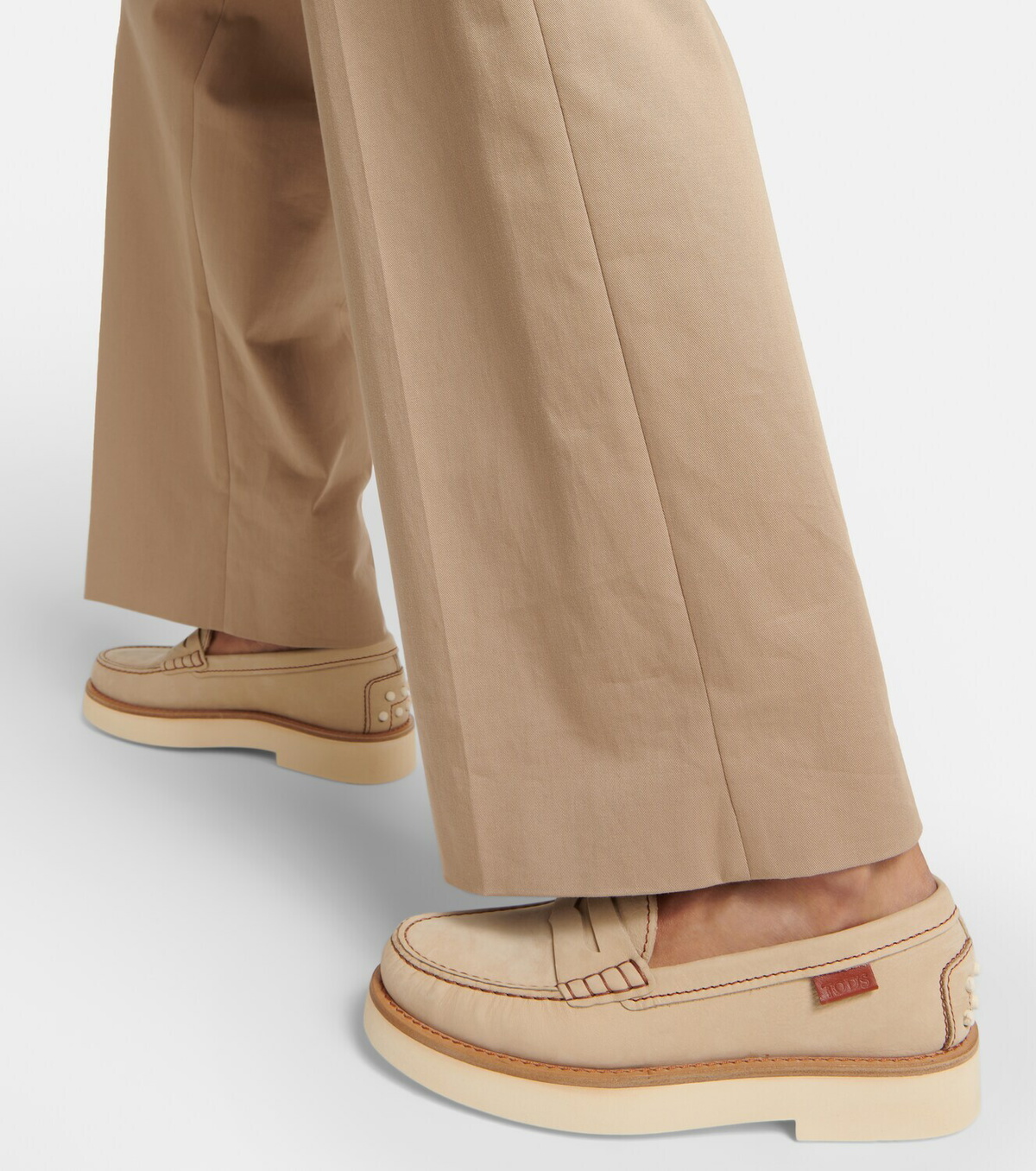 【TOD'S】 LEATHER LOAFERS TOD'S Embellished leather loafers | NET-A-PORTER