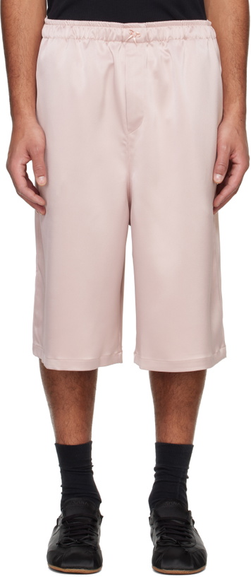 Photo: ABRA Pink Satin Shorts