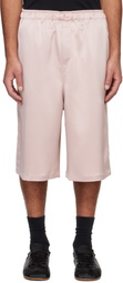 ABRA Pink Satin Shorts