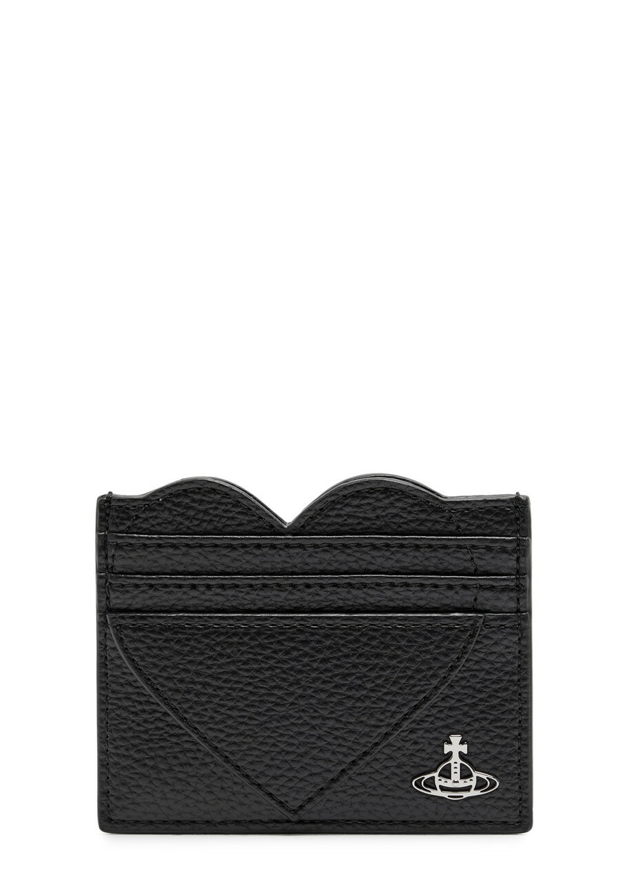 VIVIENNE WESTWOOD - Logo Leather Credit Card Case Vivienne