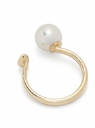 Mizuki 14K Yellow Gold Sea Of Beauty Pearl And Diamond Ring