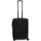 Tumi Black Alpha 3 Continental Expandable 4 Wheeled Carry-On Suitcase