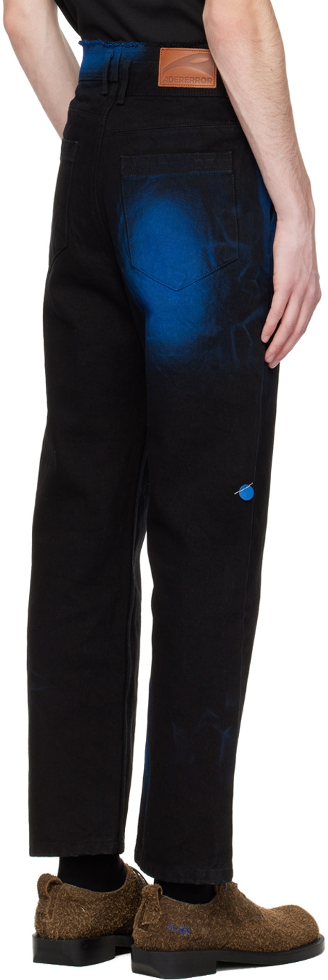 【ADERERROR】 Petri jeans Black Blue ADER error Black Petri Jeans ADER error