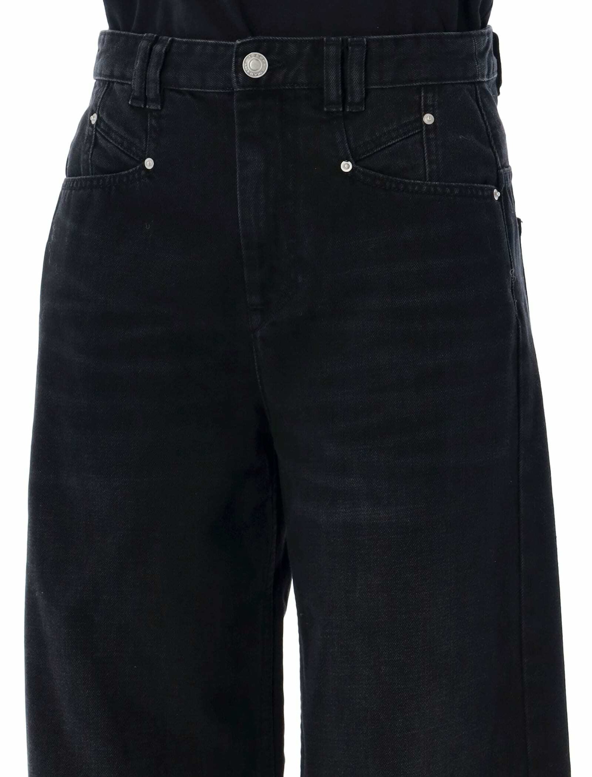Isabel Marant Navy Denim Pants main image 1