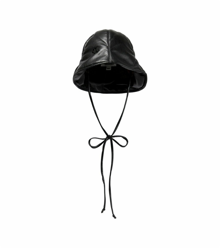 Photo: Nanushka - Ricky faux leather bucket hat