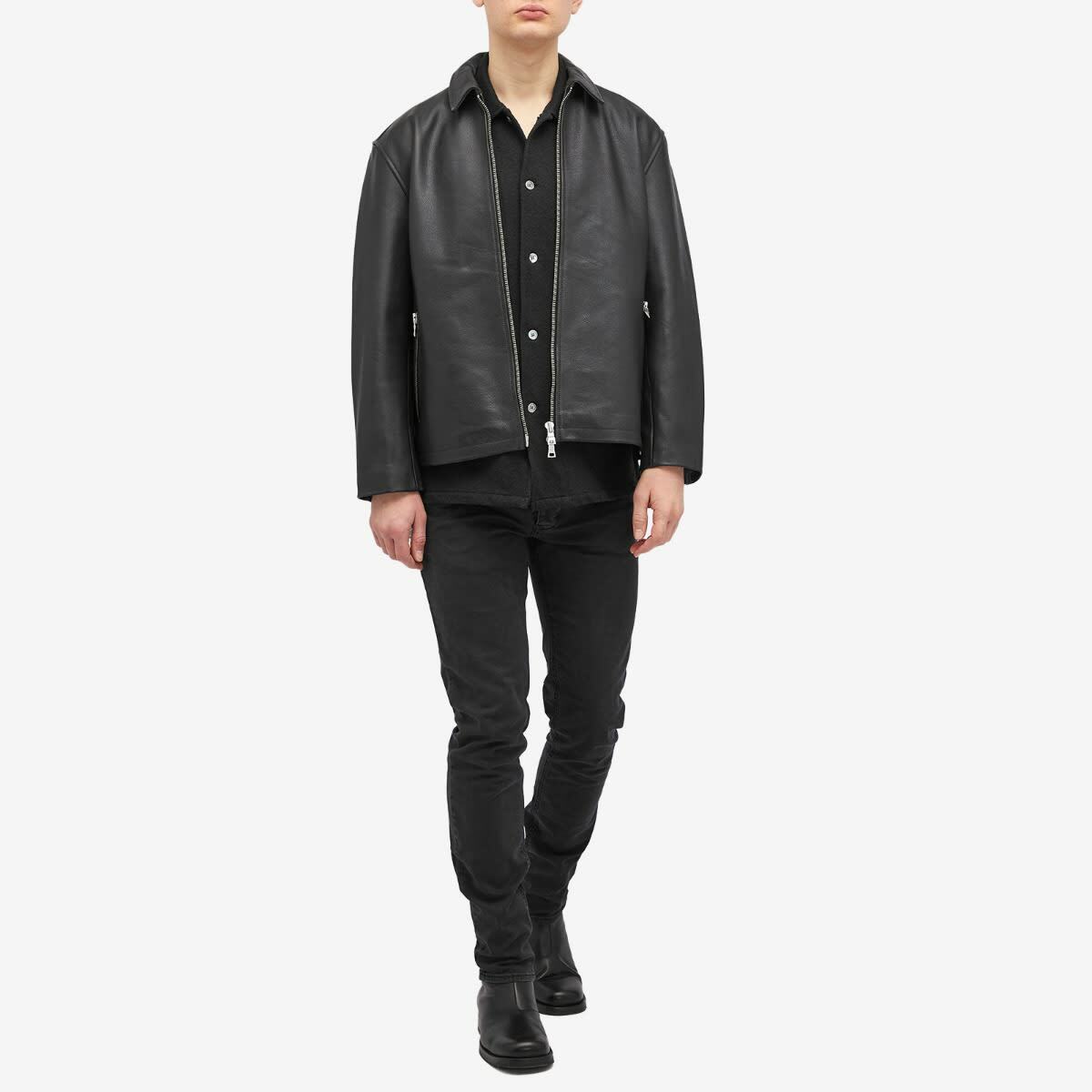 Neuw Denim Men's Lou Slim Twill Jeans in Black