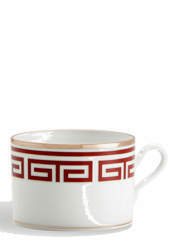 Photo: Set of TwoLabirinto Teacup in Red