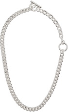 Numbering SSENSE Exclusive Silver #5704 Necklace