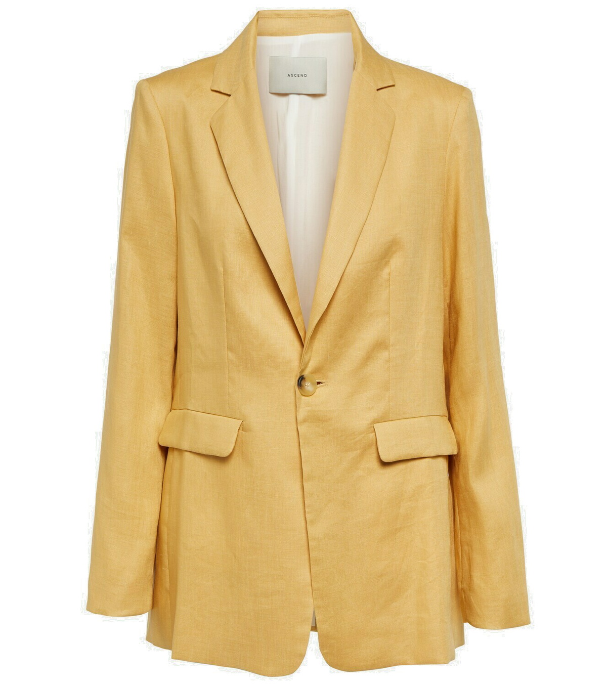 【Asceno】 Azoresリネンブレザー Asceno Azores Linen Blazer In Brown | ModeSens