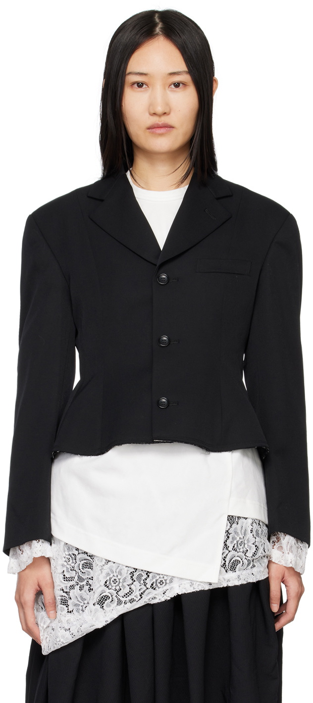 COMME DES GARONS lazer cut top