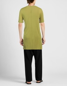 Rick Owens Mens T-shirt Lime in Green