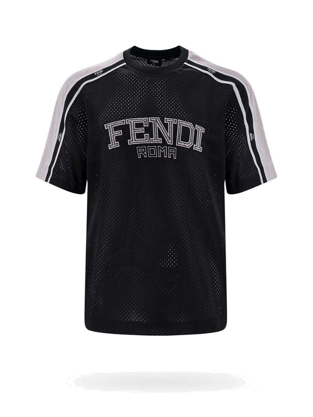 Photo: Fendi   T Shirt Black   Mens