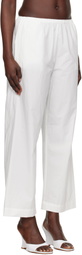 Deiji Studios White Ease Trousers