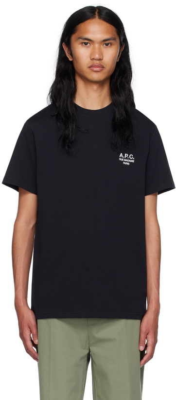 Photo: A.P.C. Black Raymond T-Shirt