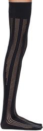 FAL-ASH Black Striped Socks