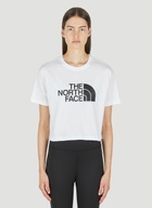 The North Face Logo Print Cropped T-Shirt