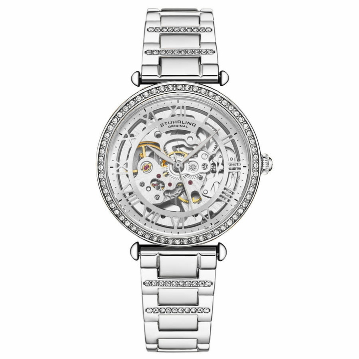 Photo: Stuhrling Original Legacy Automatic Silver Dial Ladies Watch M17192
