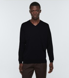 John Smedley - Wool-blend V-neck sweater