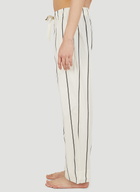 Tekla Striped Drawstring Pyjama Pants