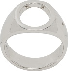 Tom Wood Silver Oval Open Ring