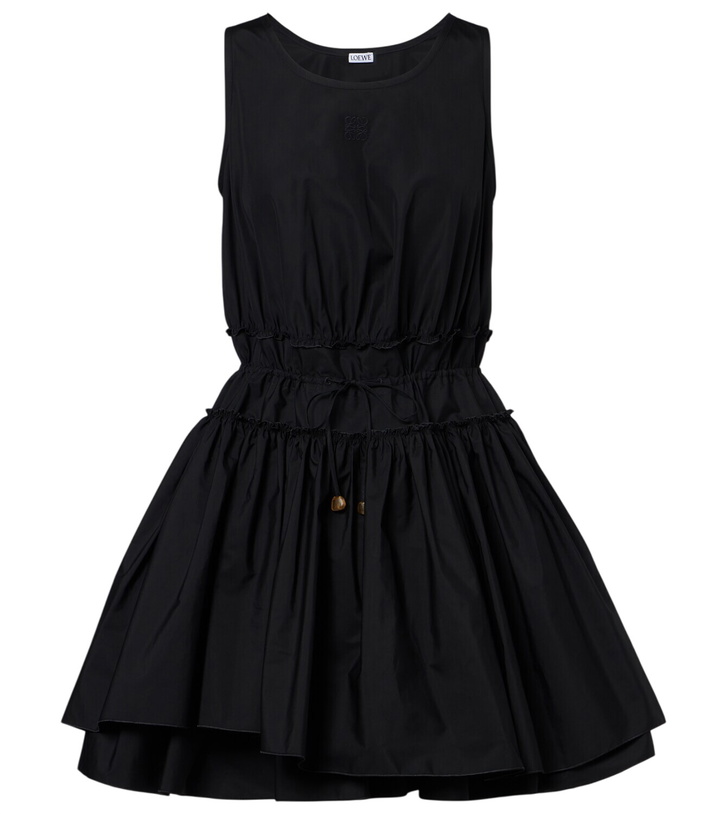 Photo: Loewe Paula's Ibiza cotton poplin minidress