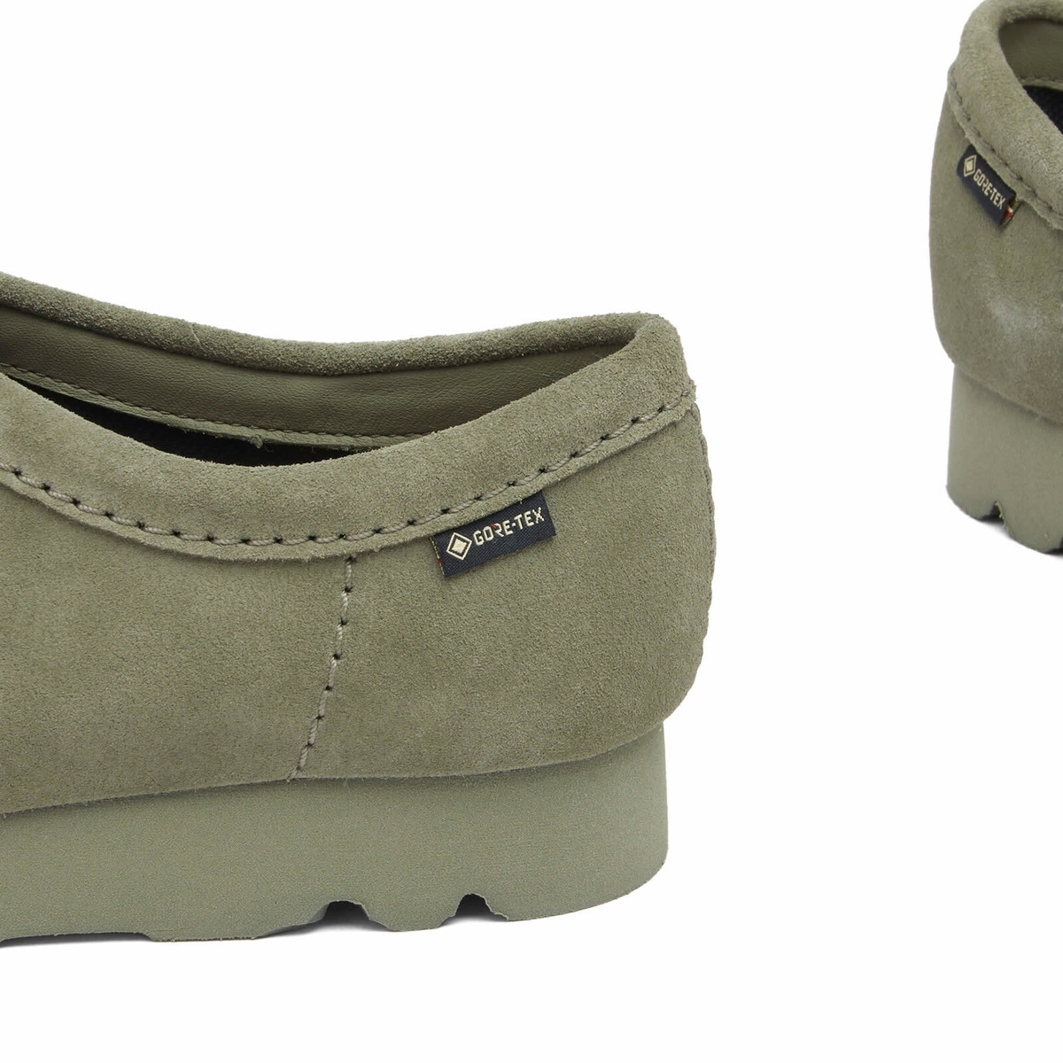 Clarks Originals Women's Wallabee Gore-Tex in Khaki/Green