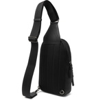 Ermenegildo Zegna - Full-Grain Leather Backpack - Black