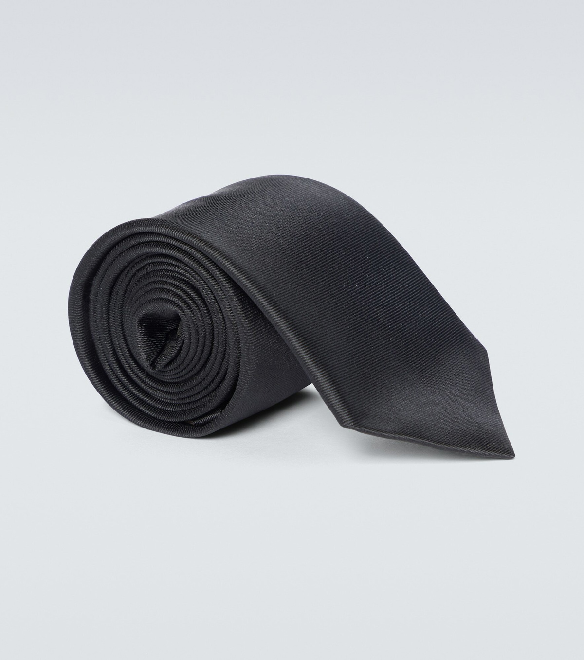 Gucci - Silk bee-embroidered tie