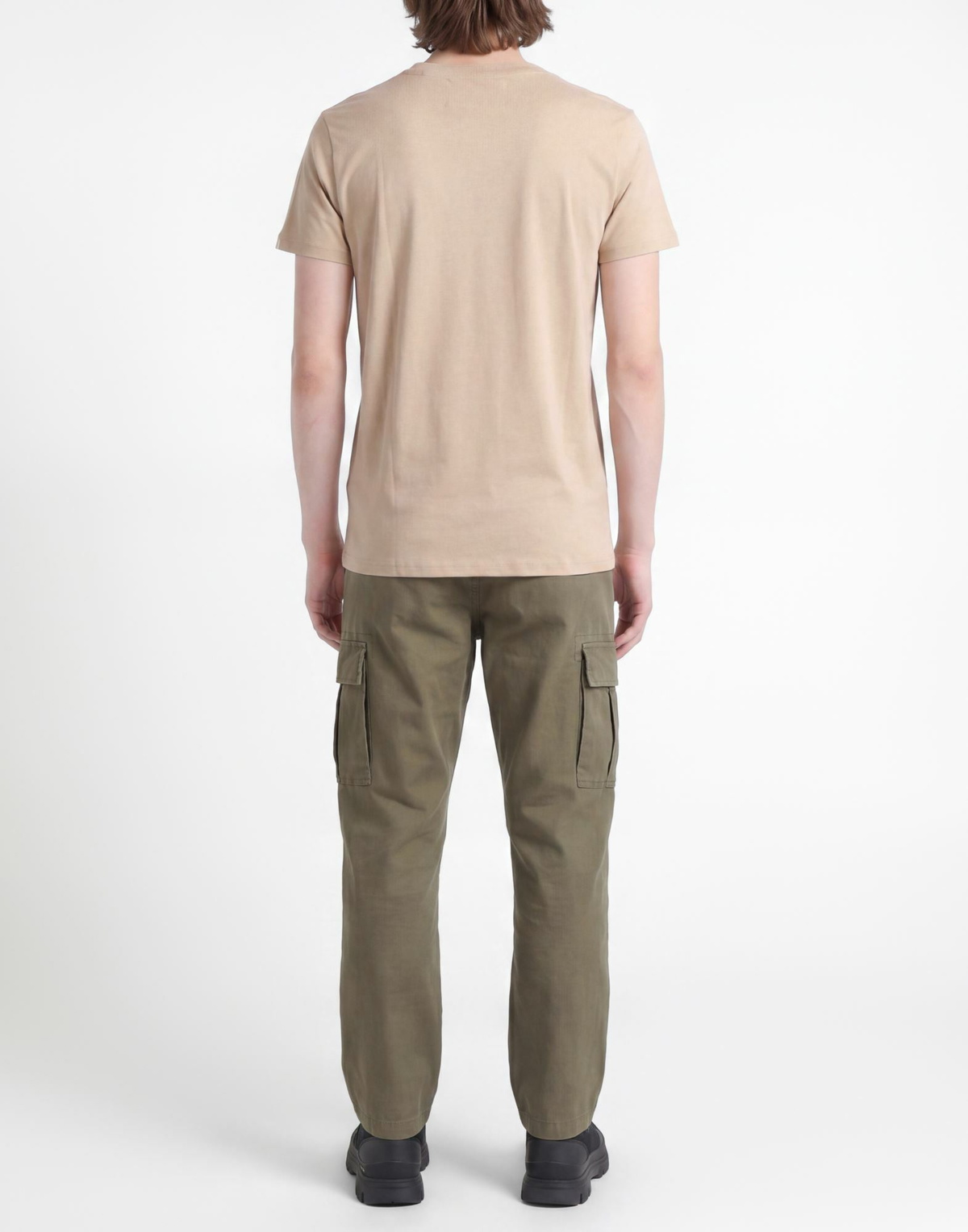 Alpha Industries Mens T-shirt in Beige