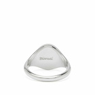 Miansai Men's Fortuna Ring in Silver/Blue