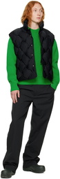 Bottega Veneta Green Triangle Sweater