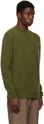 PRESIDENT's Khaki Crewneck Sweater