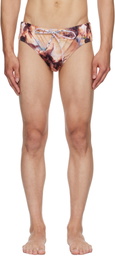 Vivienne Westwood Multicolor Cherubs Swim Briefs