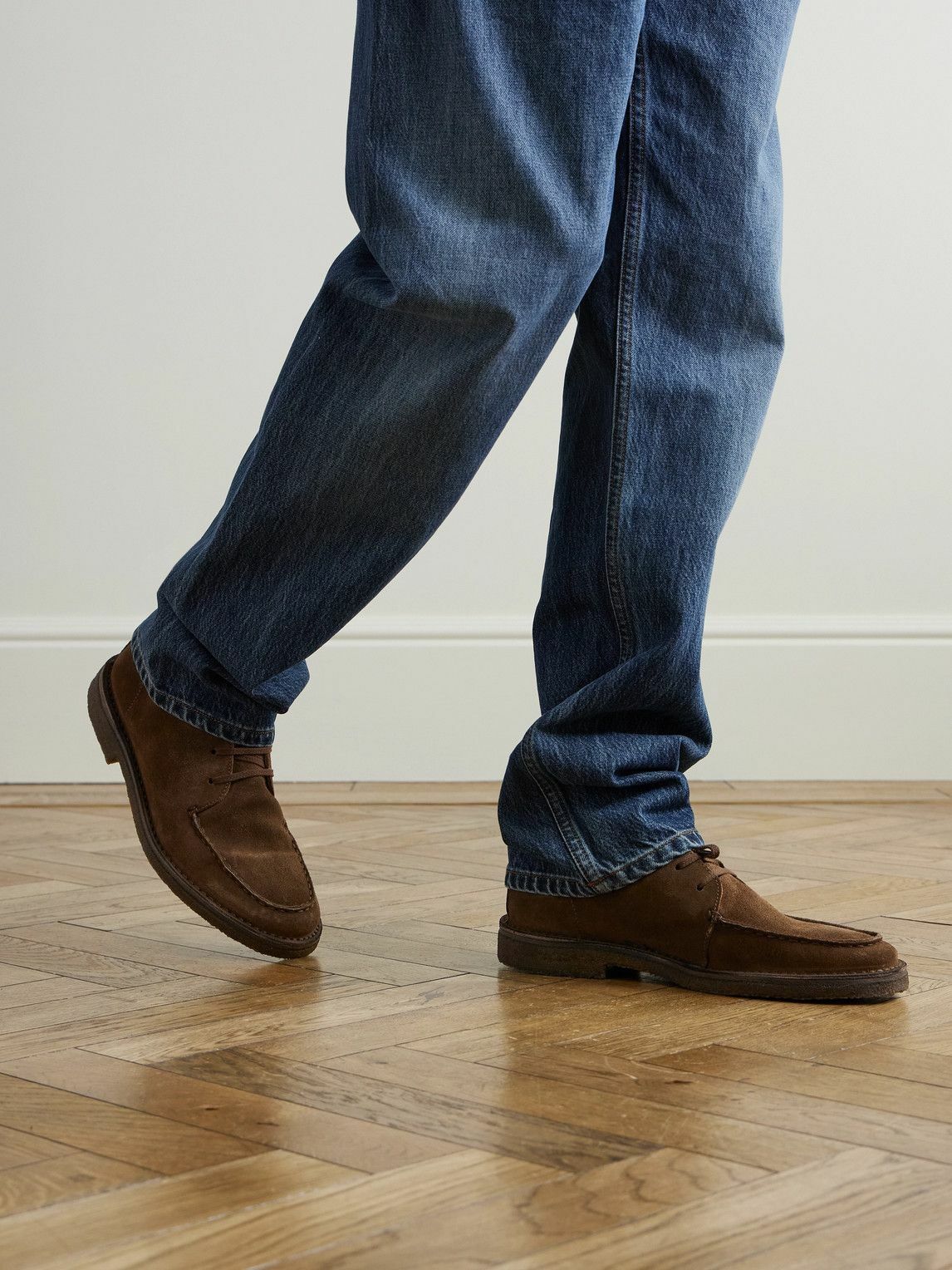 Drake's - Crosby Suede Chukka Boots - Brown
