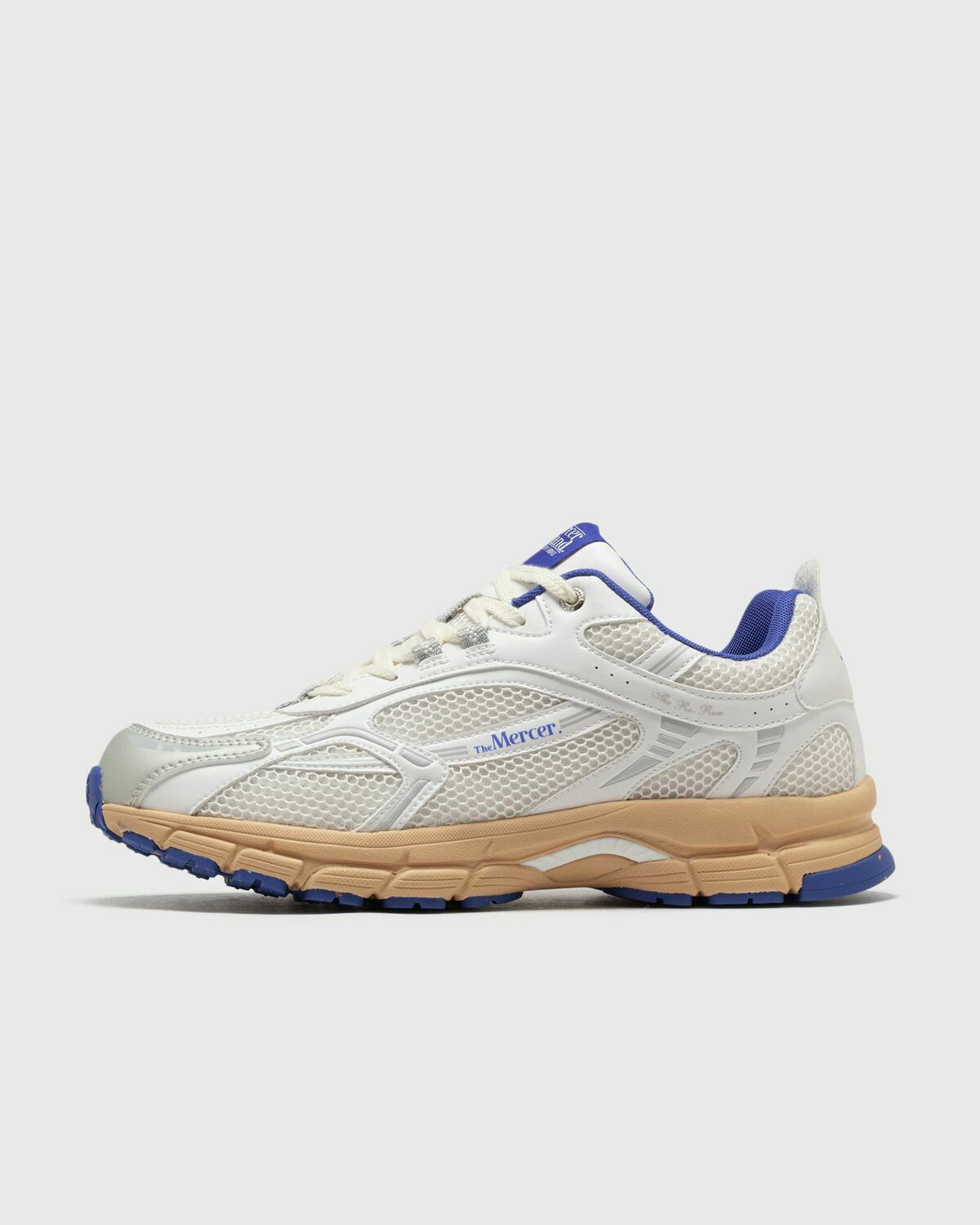 Mercer The Re-Run Grape White Mens Lowtop