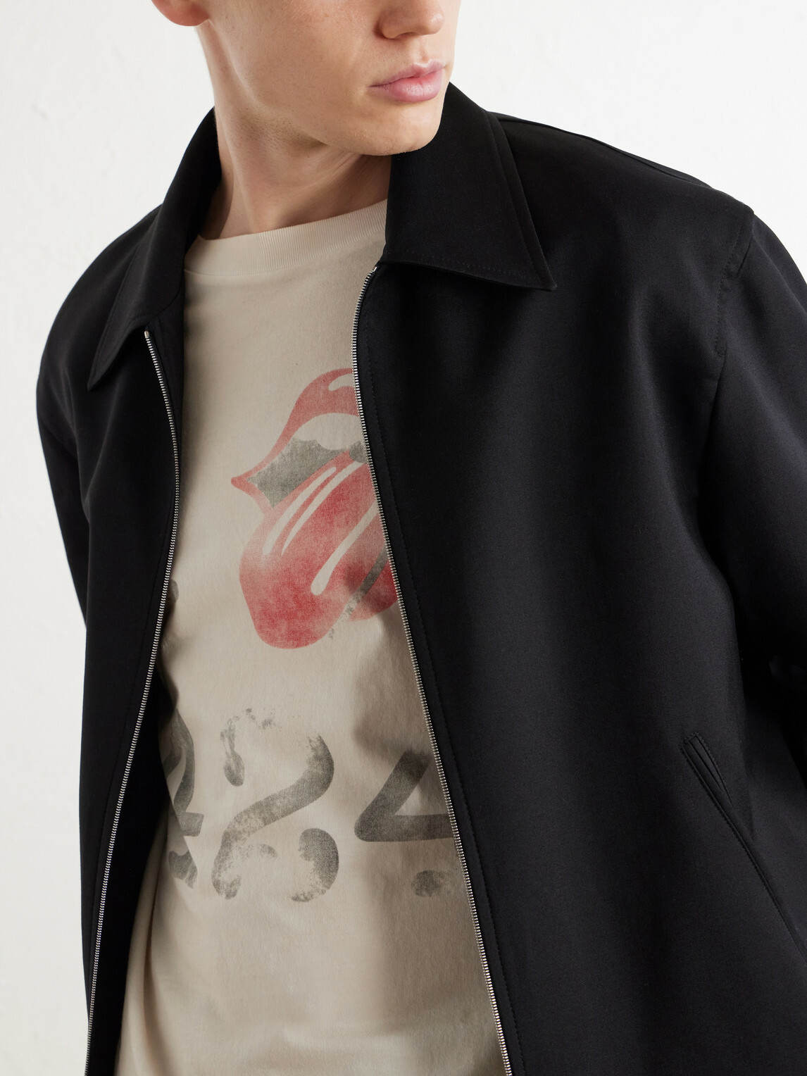 424 - I Love 424 Printed Cotton-Jersey T-Shirt - Neutrals