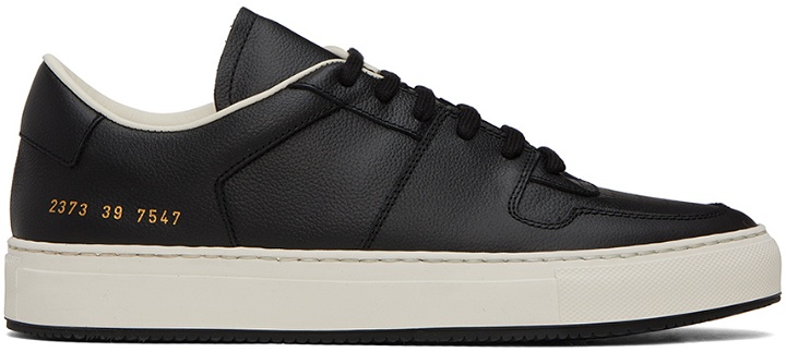 Photo: Common Projects Black Decades Low Sneakers