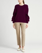 Annagreta Womens Sweater Plum