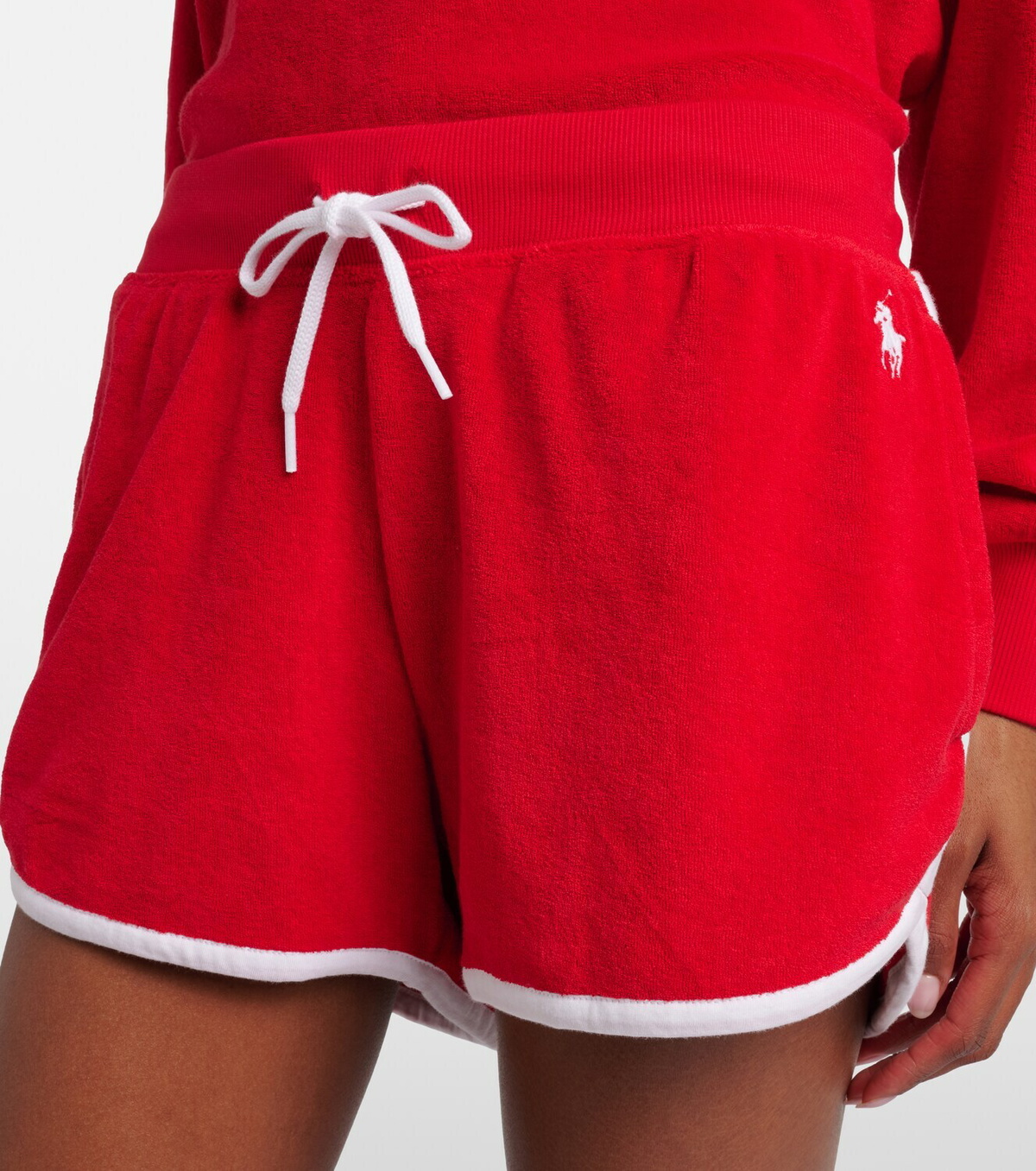 Polo Ralph Lauren Cotton-blend terry shorts