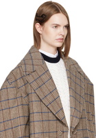 Thom Browne Brown Acetate Hector Hair Clip