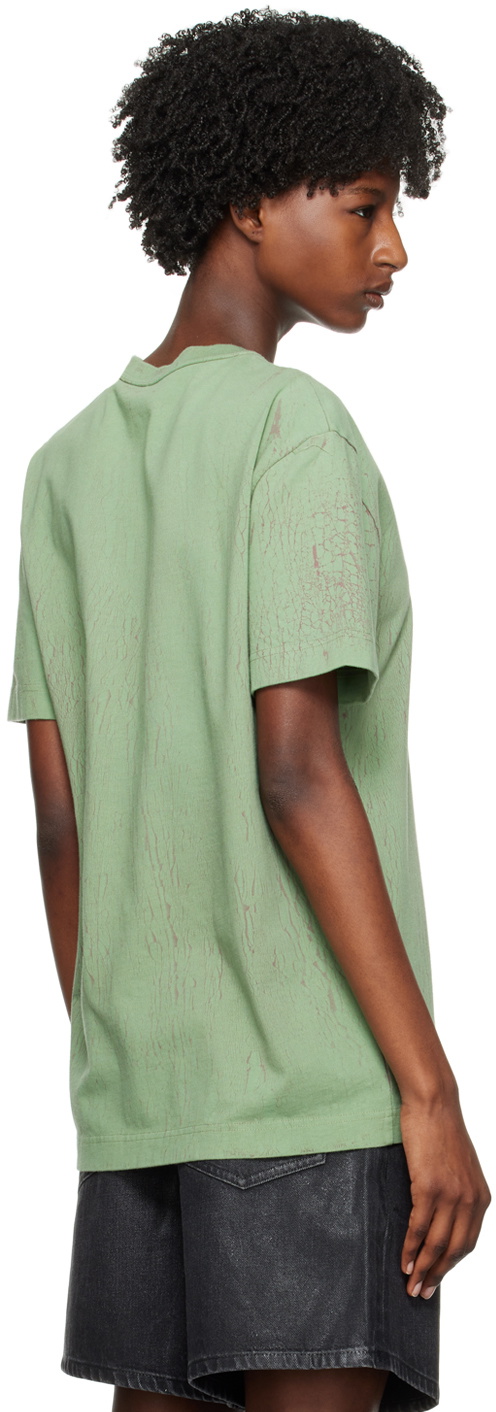 Alexander Wang Green Overdyed T-Shirt Alexander Wang
