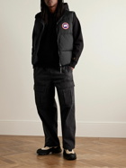 Canada Goose - Lawrence Slim-Fit Logo-Appliquéd Quilted Enduraluxe® Down Gilet - Black