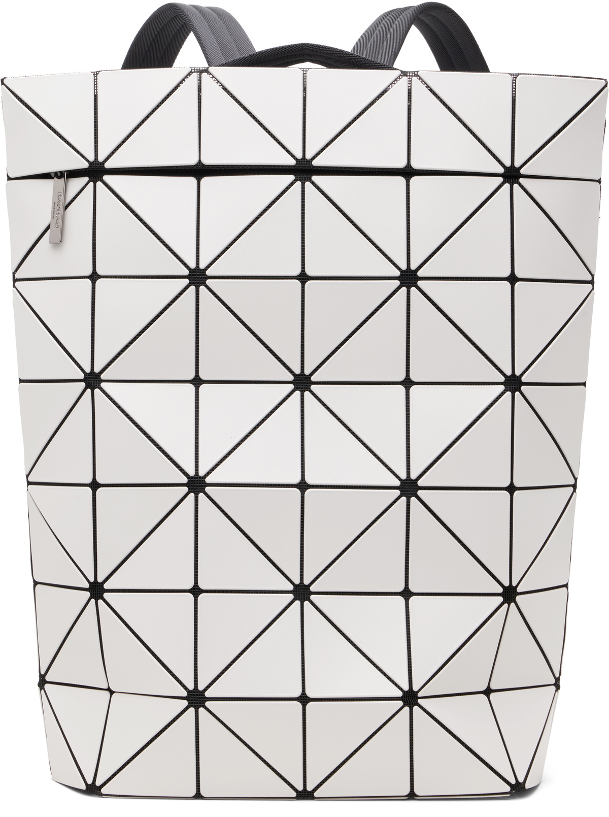BAO BAO ISSEY MIYAKE Off-White Blocky Backpack