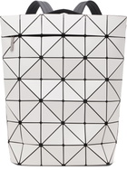 BAO BAO ISSEY MIYAKE Off-White Blocky Backpack
