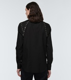 Alexander McQueen - Harness poplin shirt