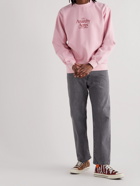 Fortnite - Logo-Print Cotton-Jersey Sweatshirt - Pink