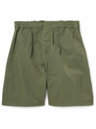 Kaptain Sunshine - Straight-Leg Nylon Shorts - Green