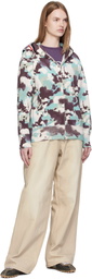 BAPE Multicolor Map Camo Shark Full Zip Hoodie